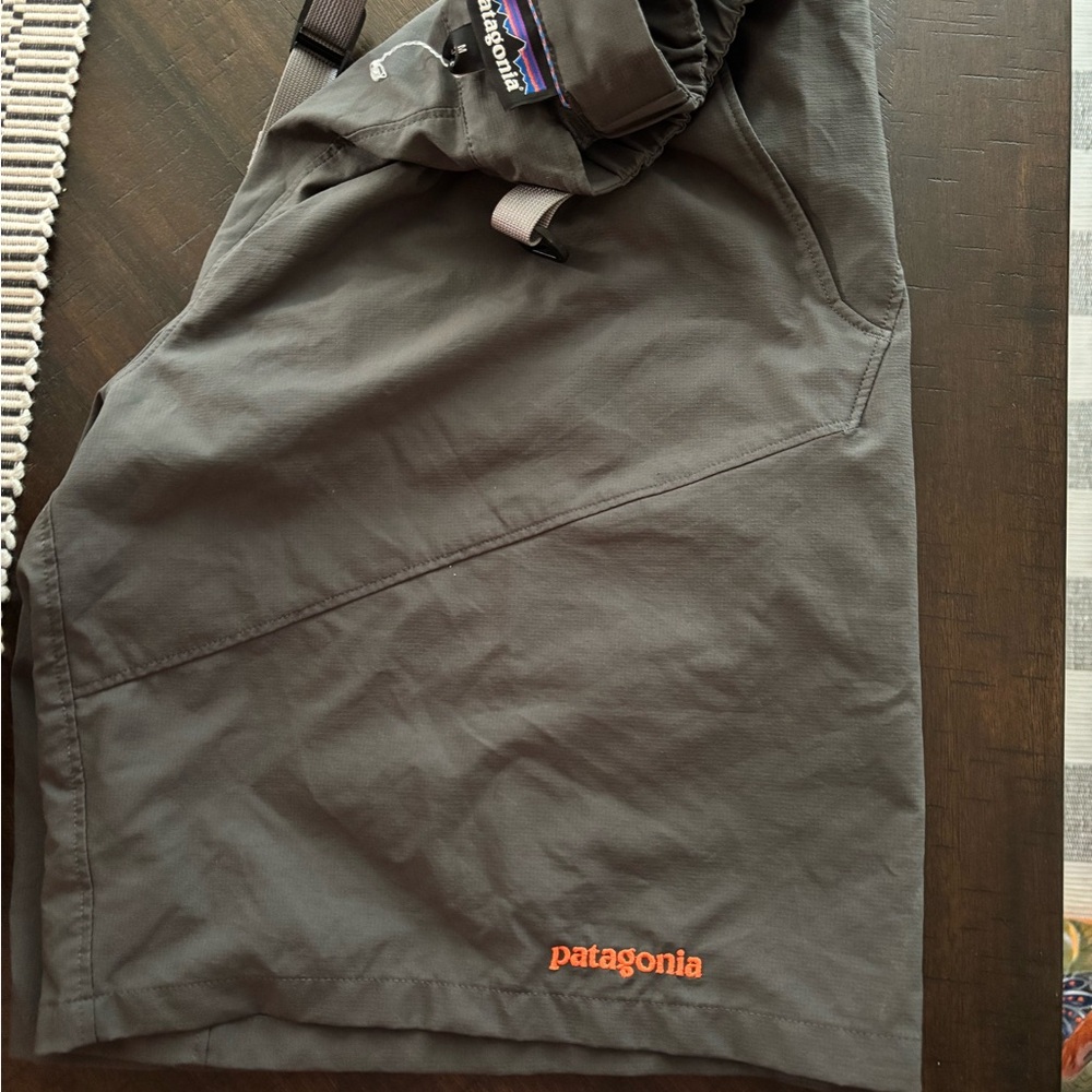 Patagonia Men's Charcoal Athletic Shorts